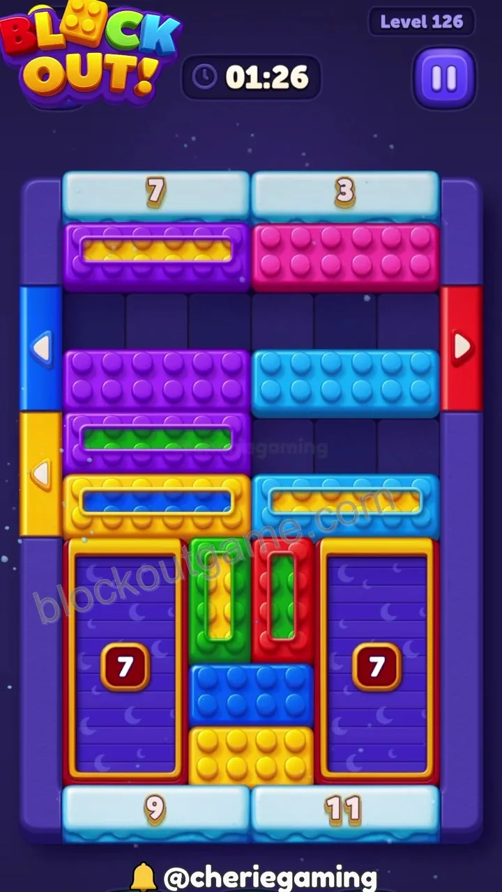 Block Out Level 126 step 5