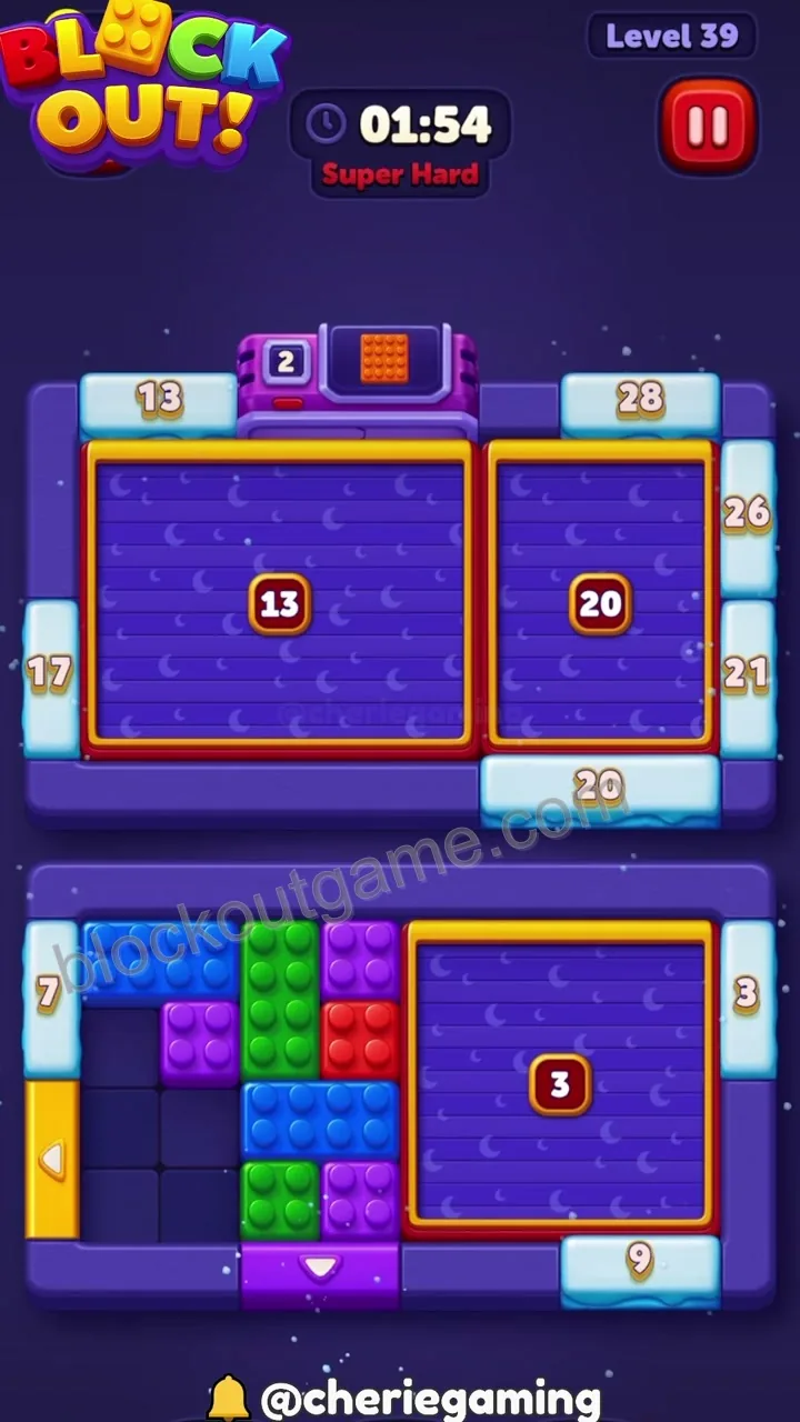 Block Out Level 39 step 3