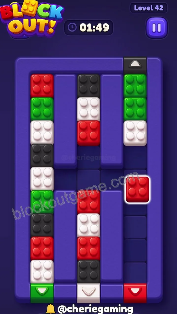 Block Out Level 42 step 5