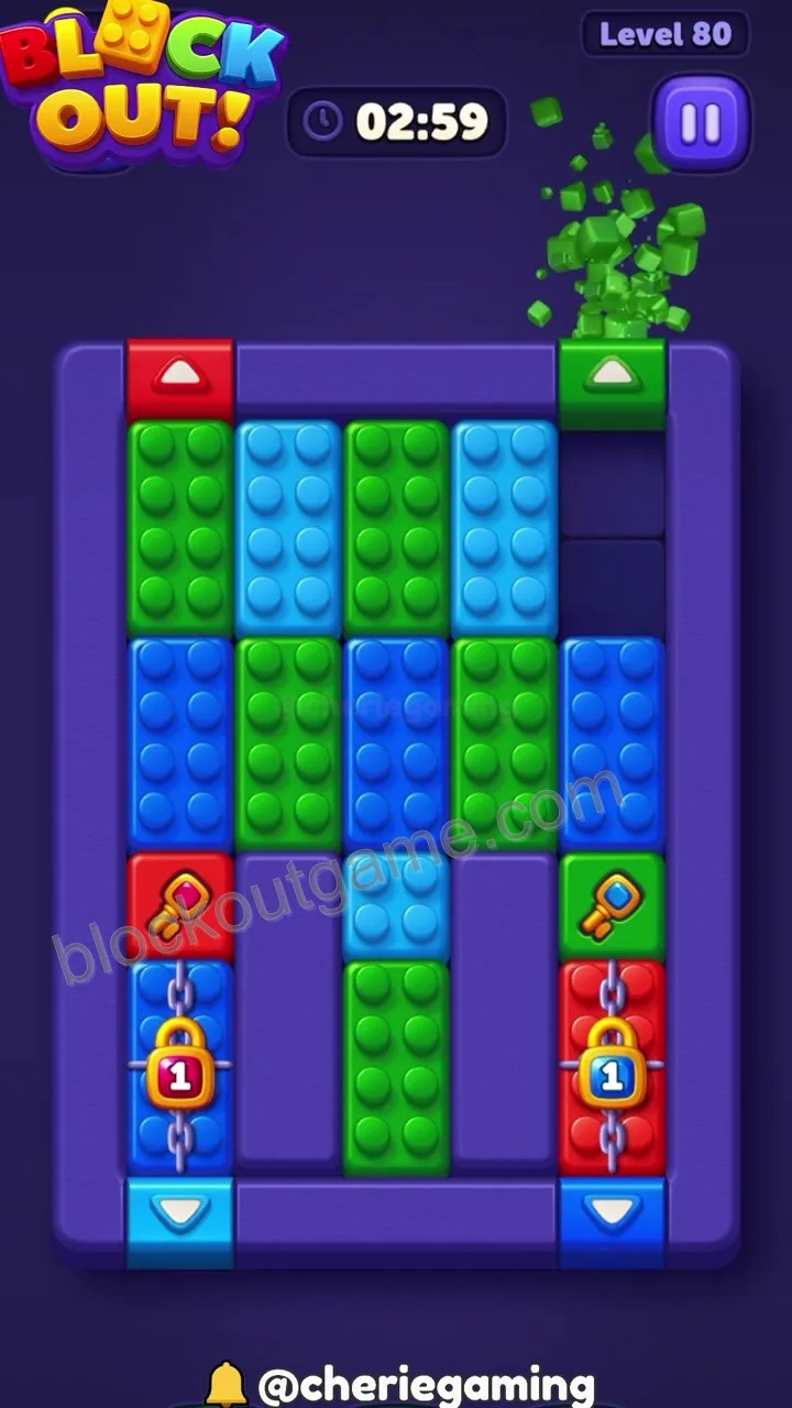 Block Out Level 80 step 2