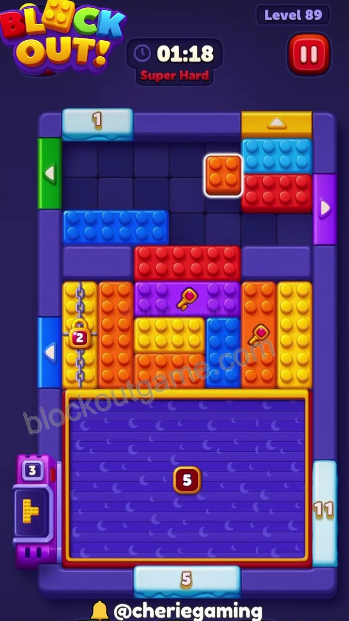 Block Out Level 89 step 4