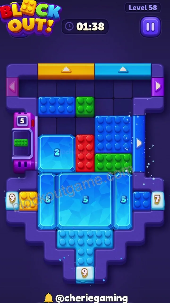 Block Out Level 58 step 6