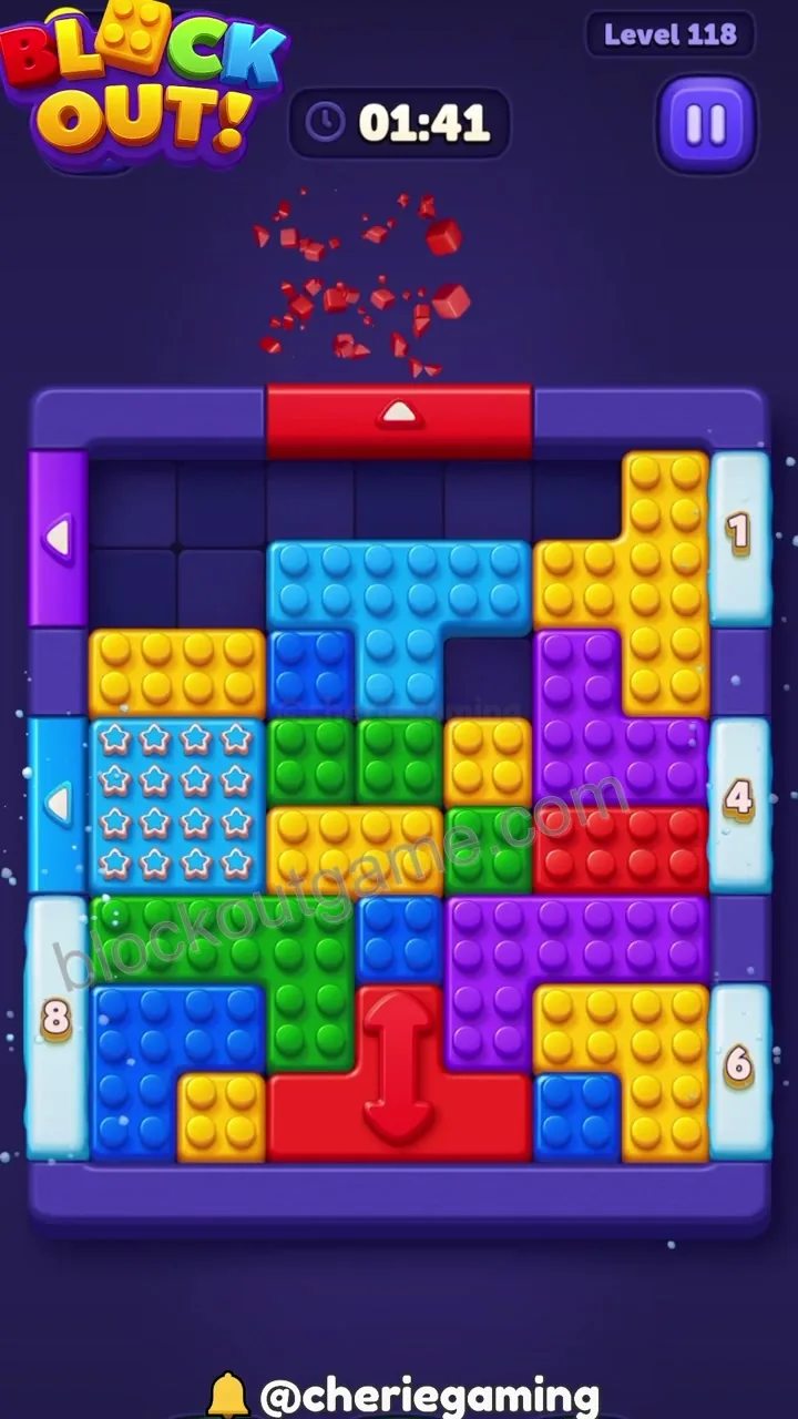 Block Out Level 118 step 4