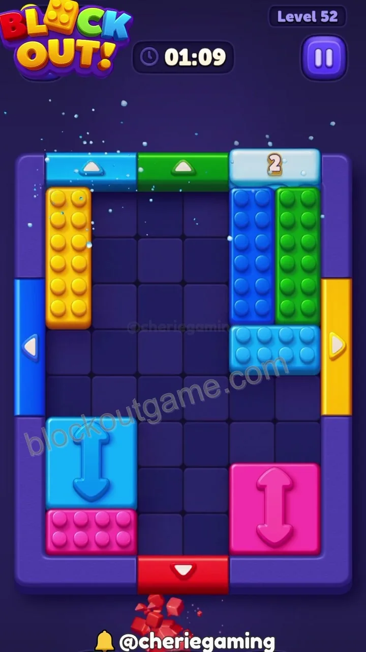 Block Out Level 52 step 7