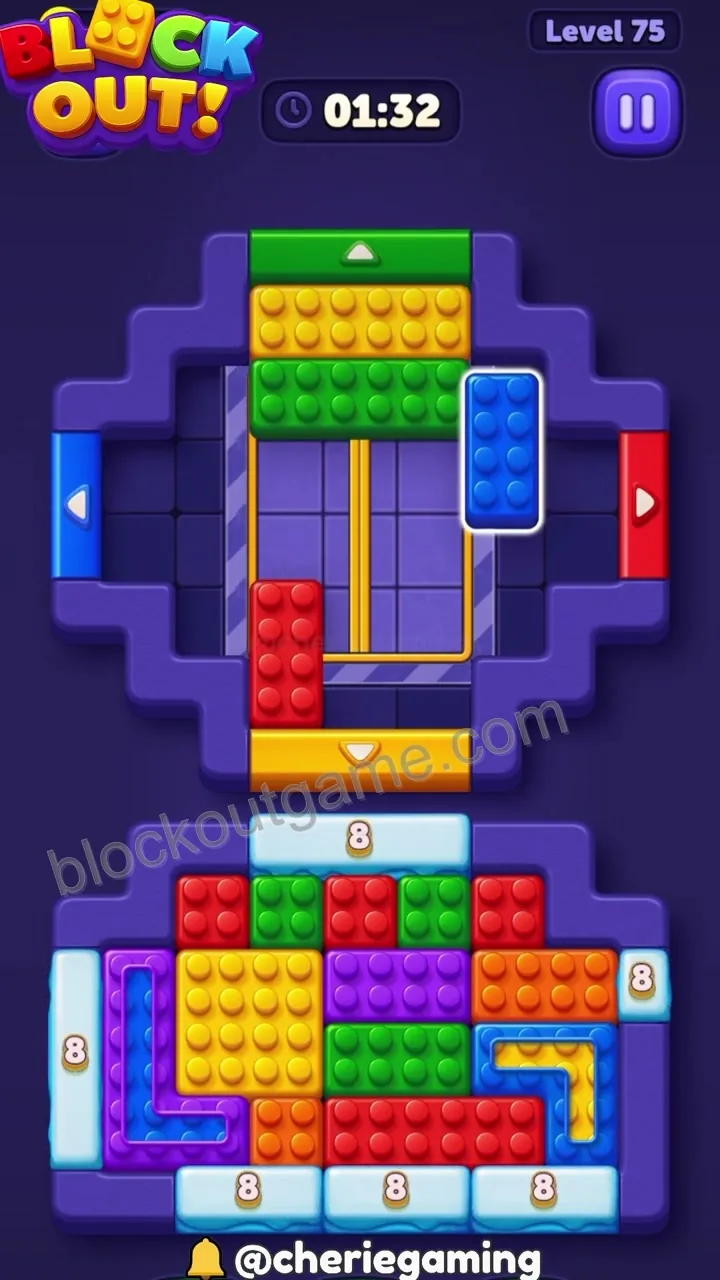 Block Out Level 75 step 4