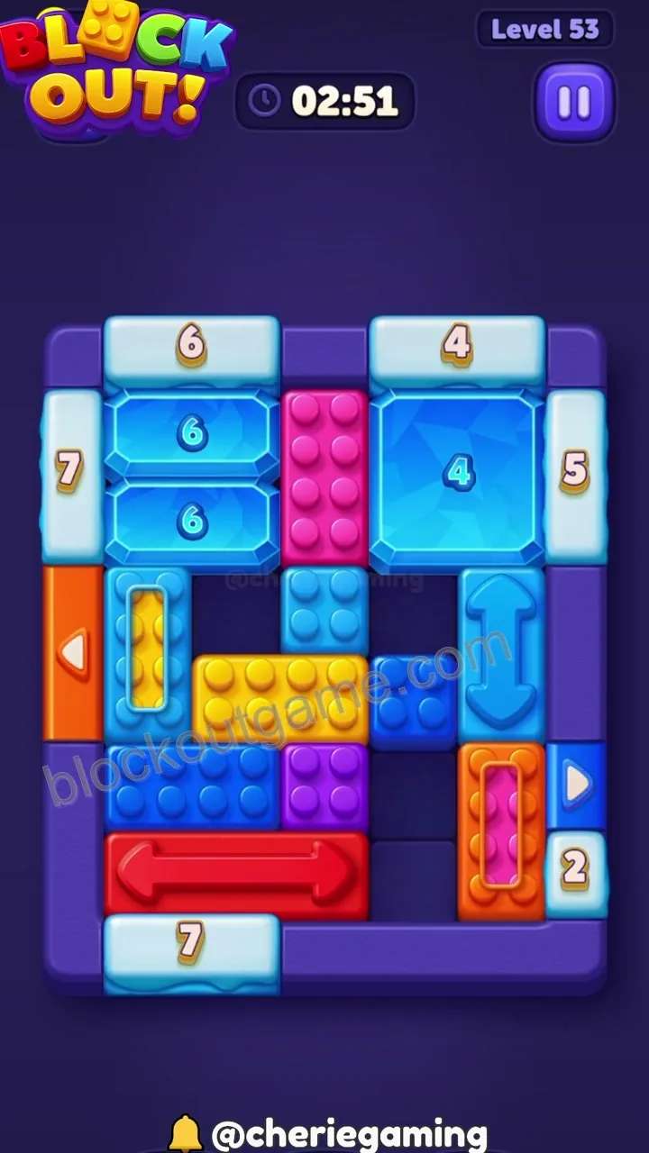 Block Out Level 53 step 4
