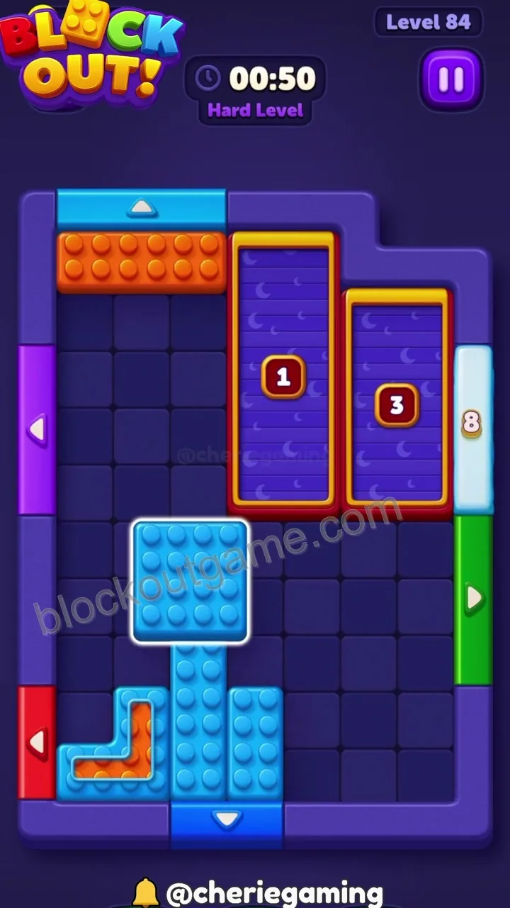 Block Out Level 84 step 6