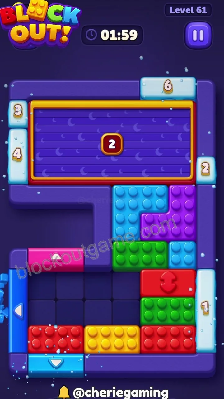 Block Out Level 61 step 4
