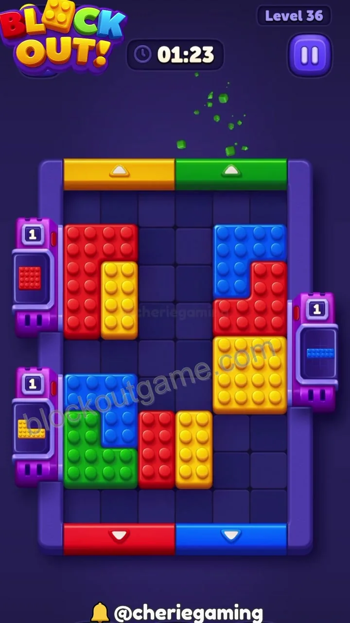 Block Out Level 36 step 3