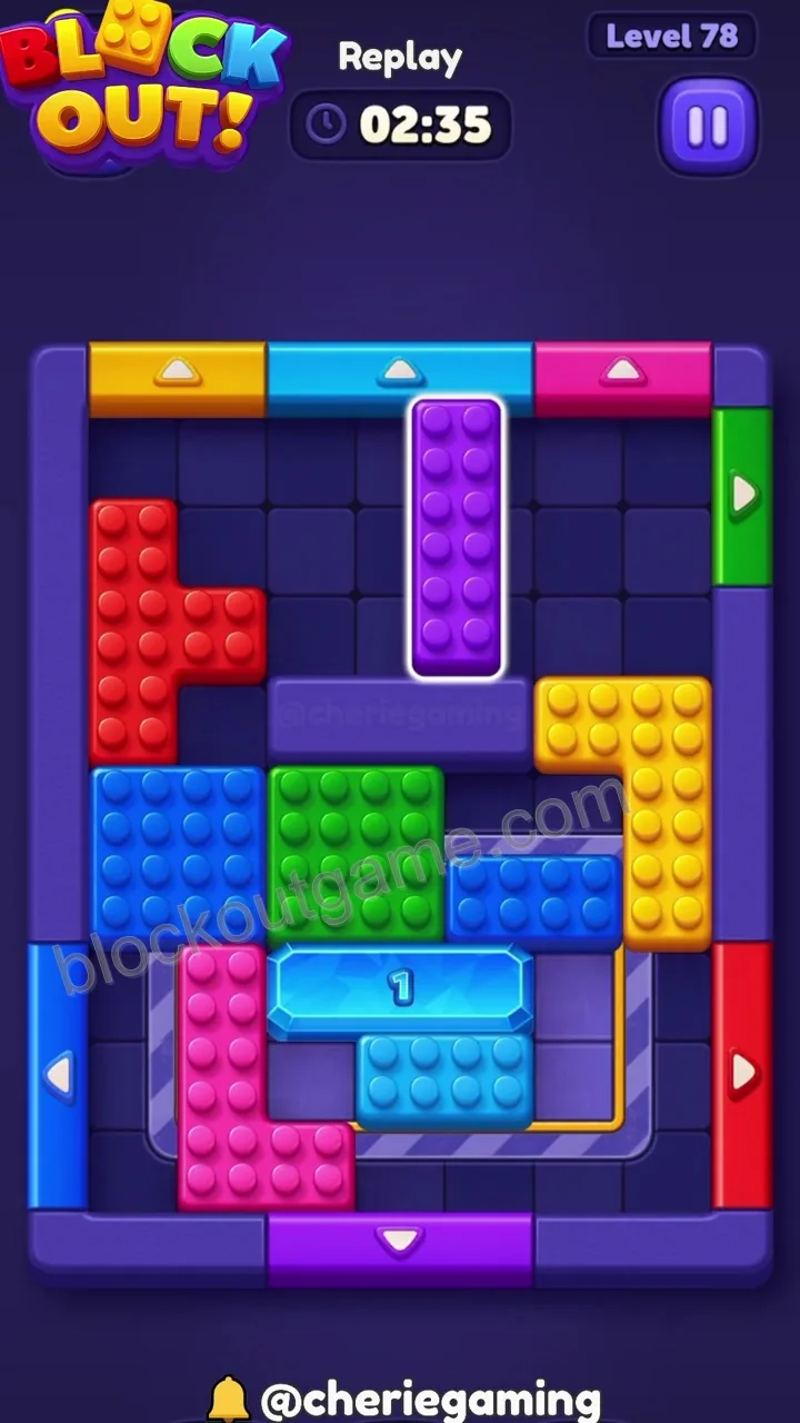 Block Out Level 78 step 7