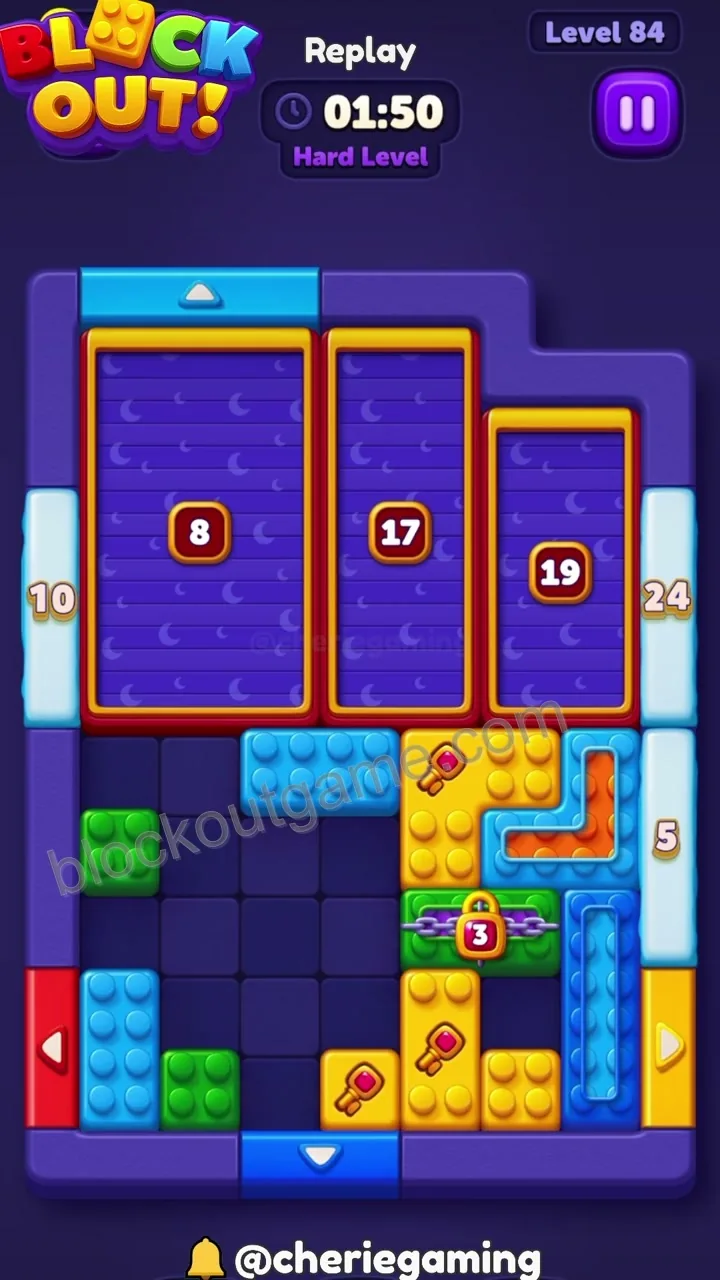 Block Out Level 84 step 7