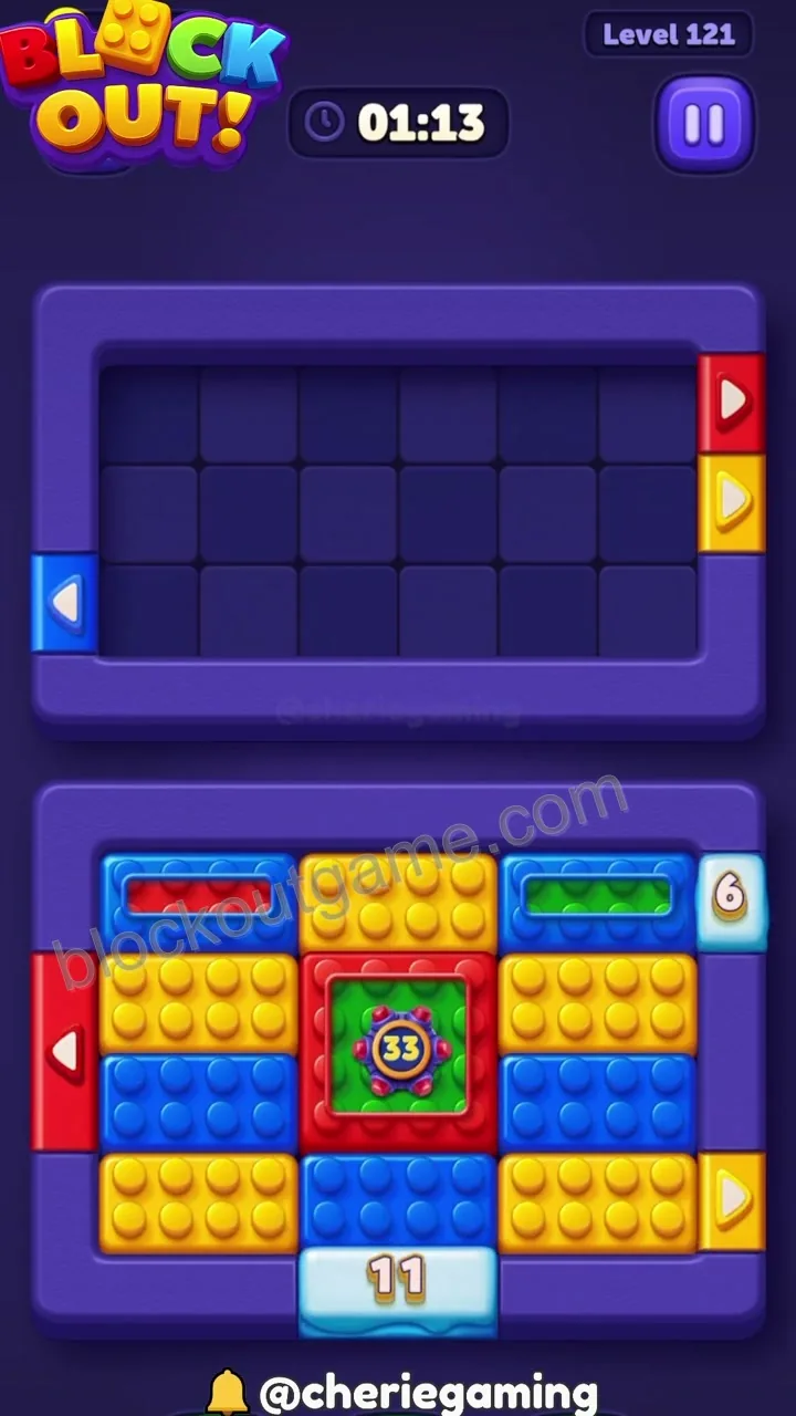 Block Out Level 121 step 5
