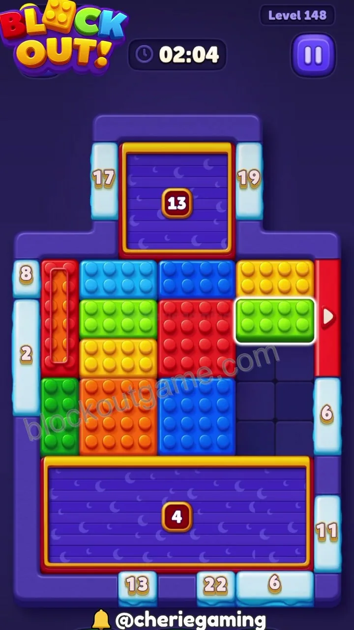 Block Out Level 148 step 3