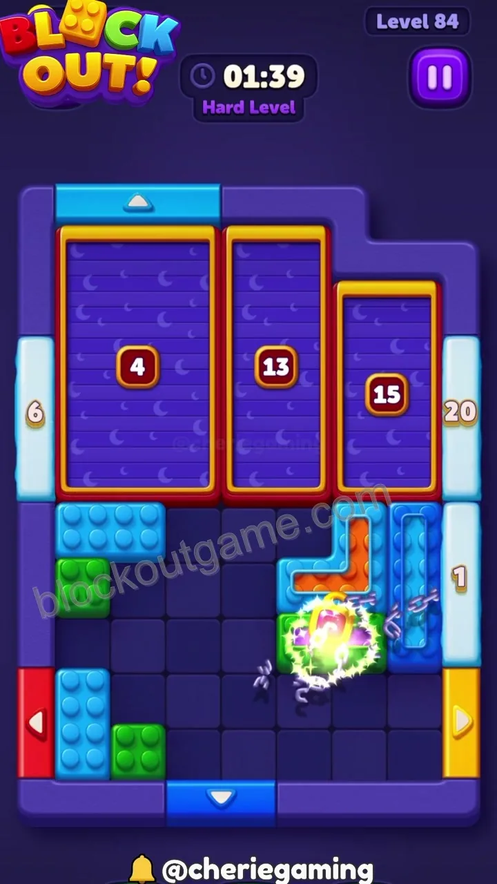 Block Out Level 84 step 5