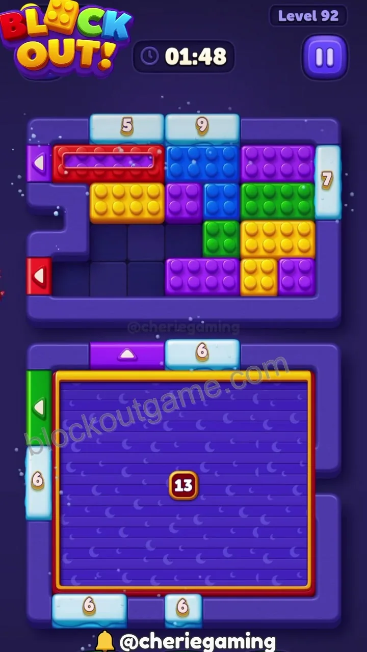 Block Out Level 92 step 5