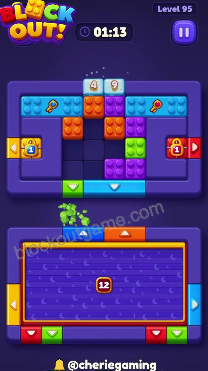 Block Out Level 95 step 4