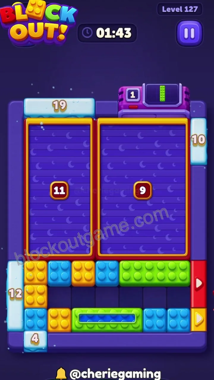 Block Out Level 127 step 4