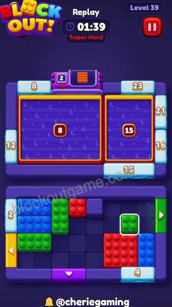 Block Out Level 39 step 7