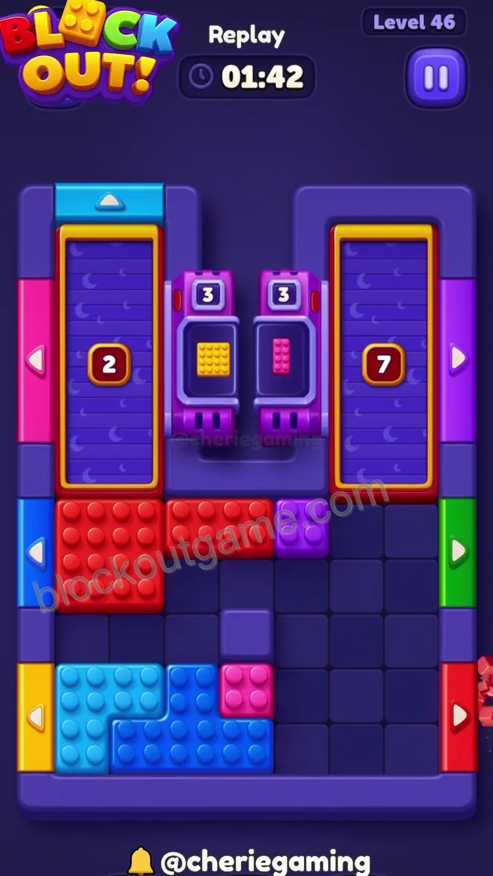 Block Out Level 46 step 7