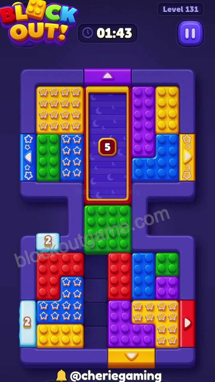 Block Out Level 131 step 2