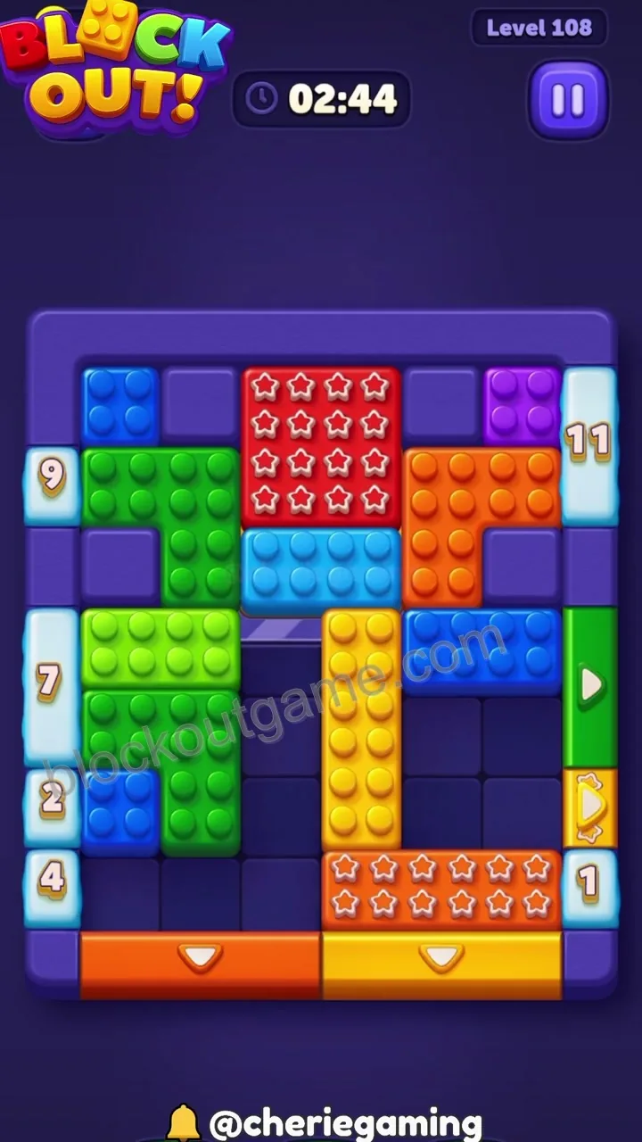 Block Out Level 108 step 5