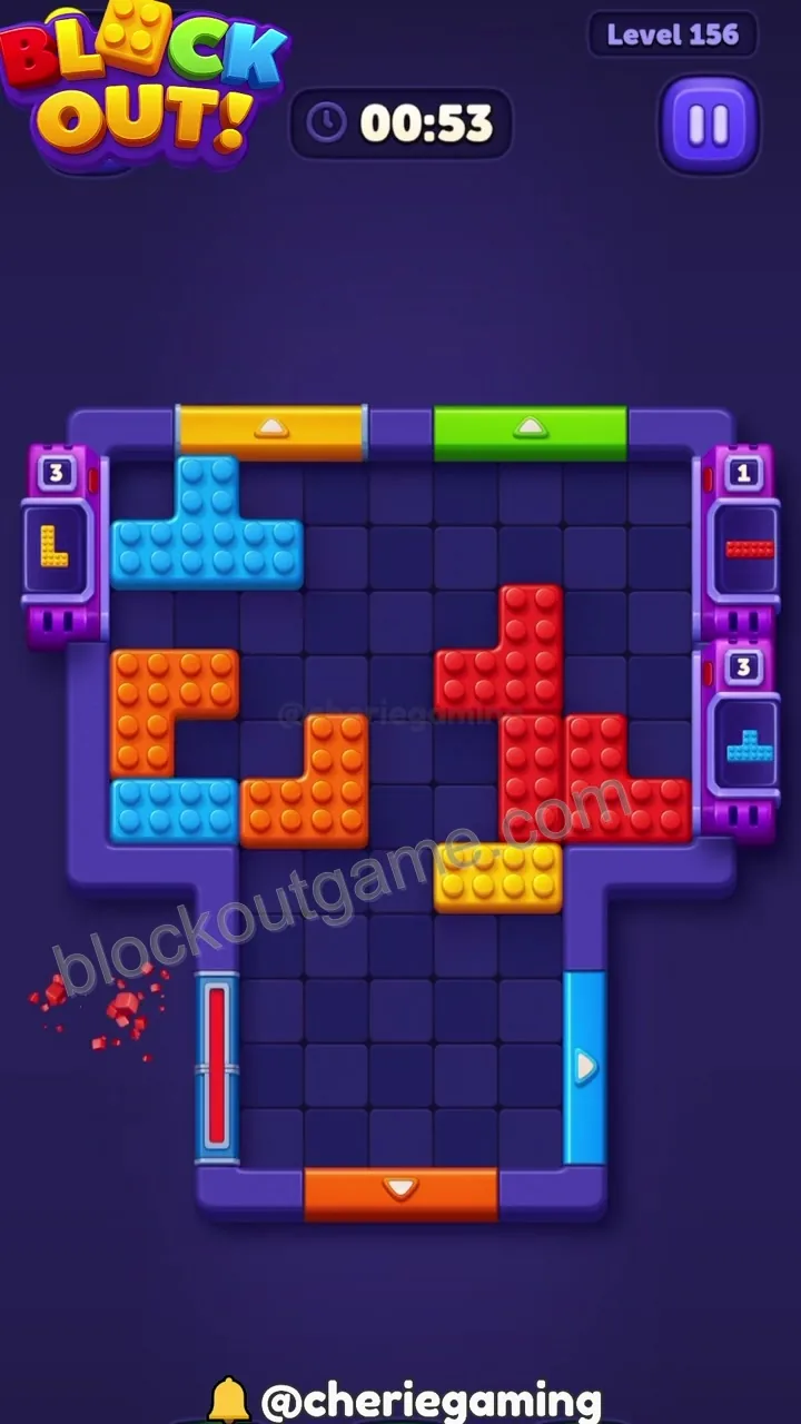 Block Out Level 156 step 5