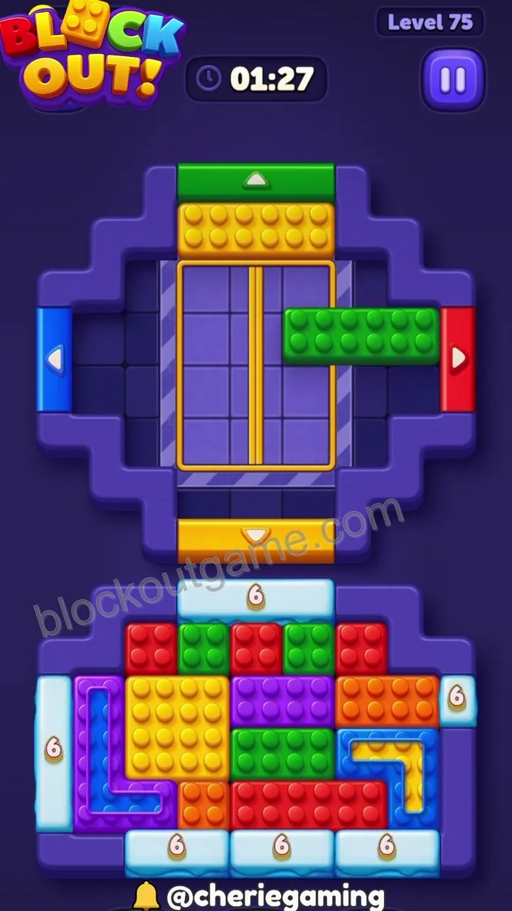 Block Out Level 75 step 5
