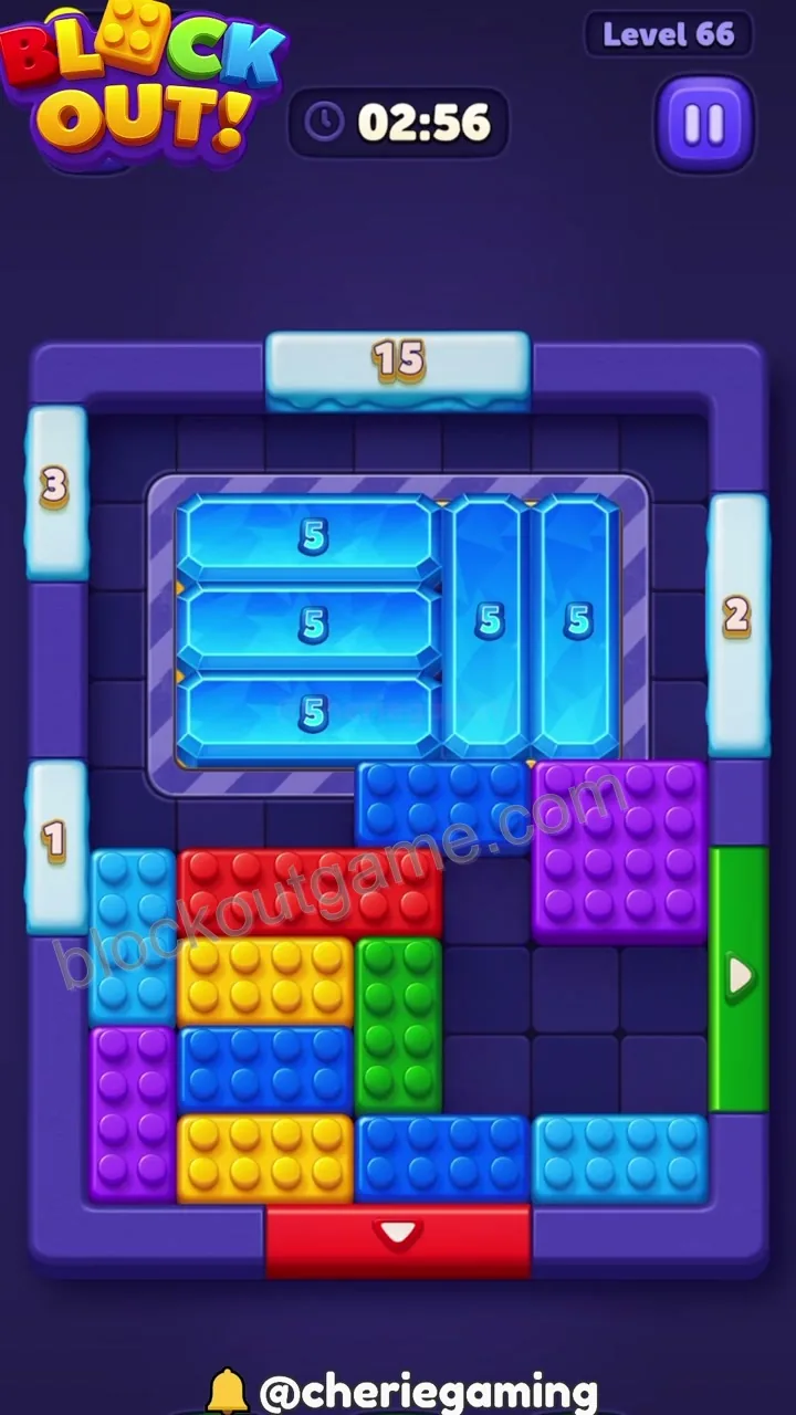 Block Out Level 66 step 3