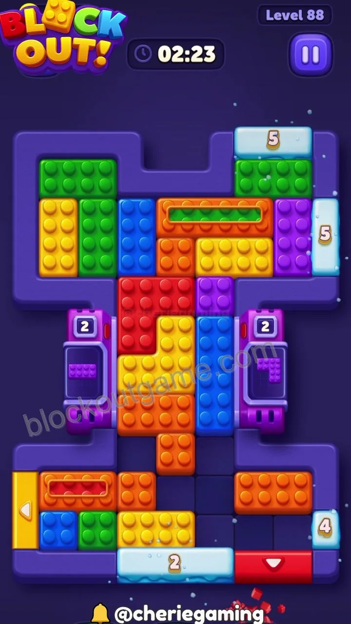 Block Out Level 88 step 5
