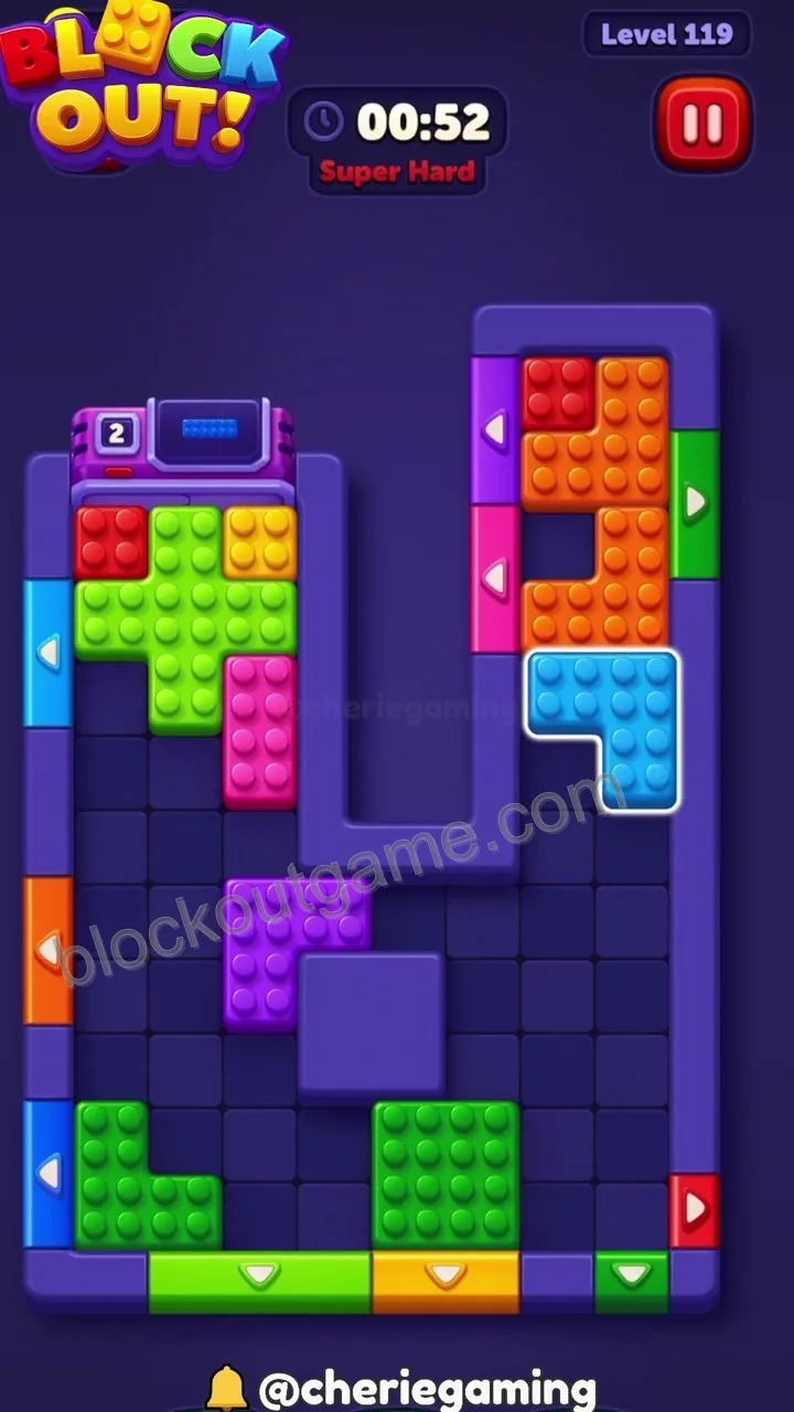Block Out Level 119 step 5