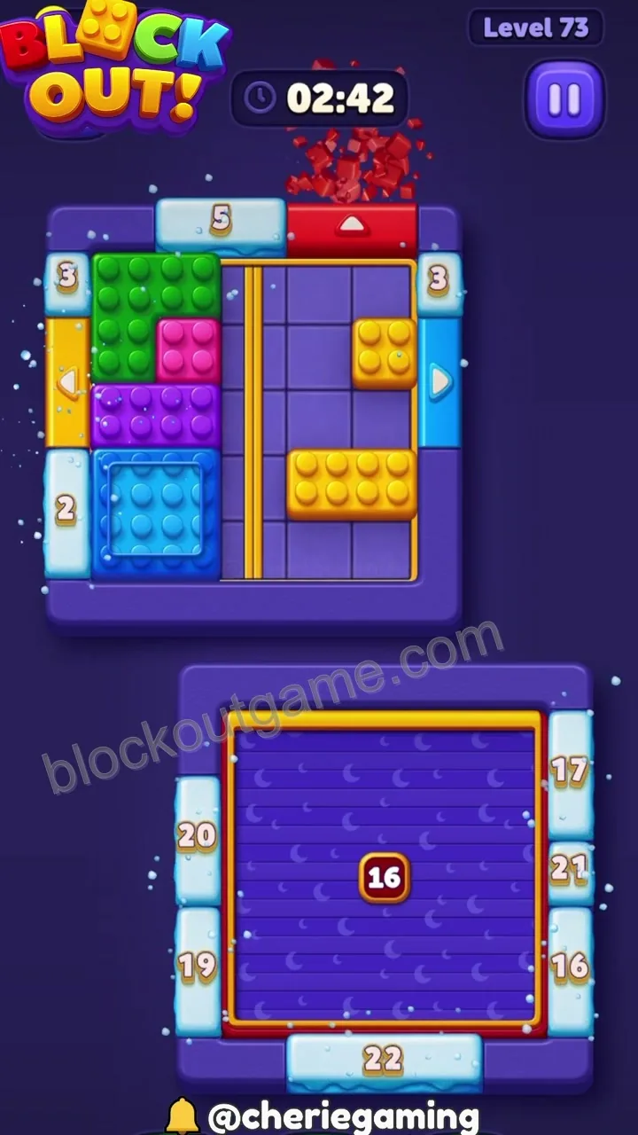 Block Out Level 73 step 4