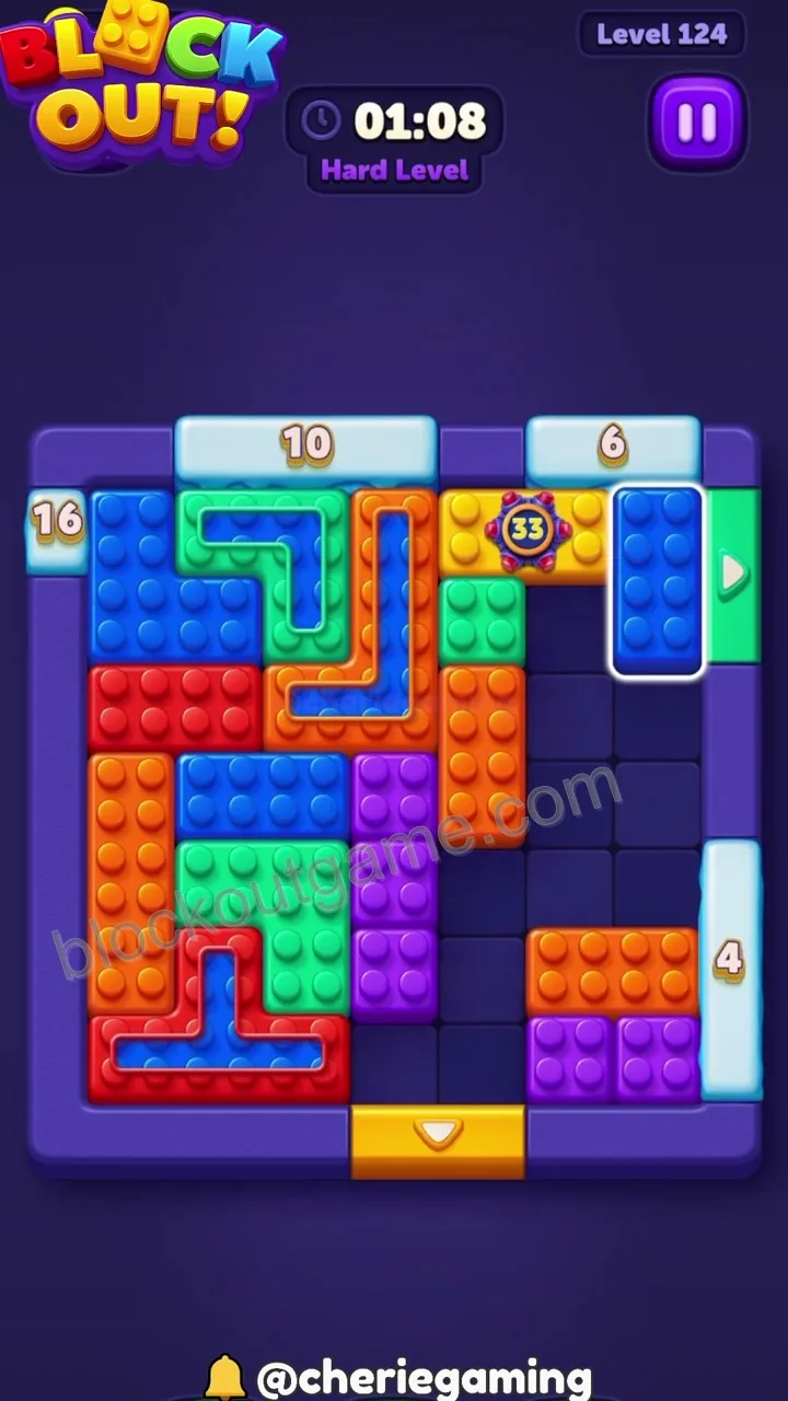 Block Out Level 124 step 5