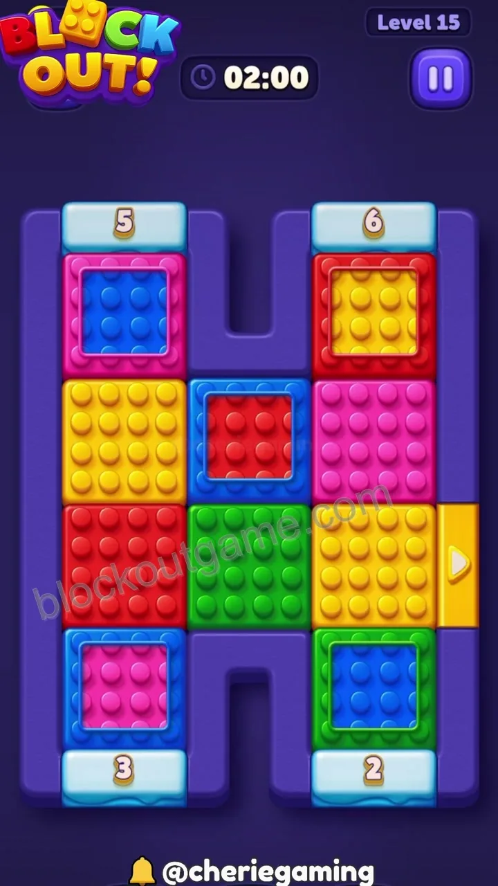 Block Out Level 15 walkthrough preview