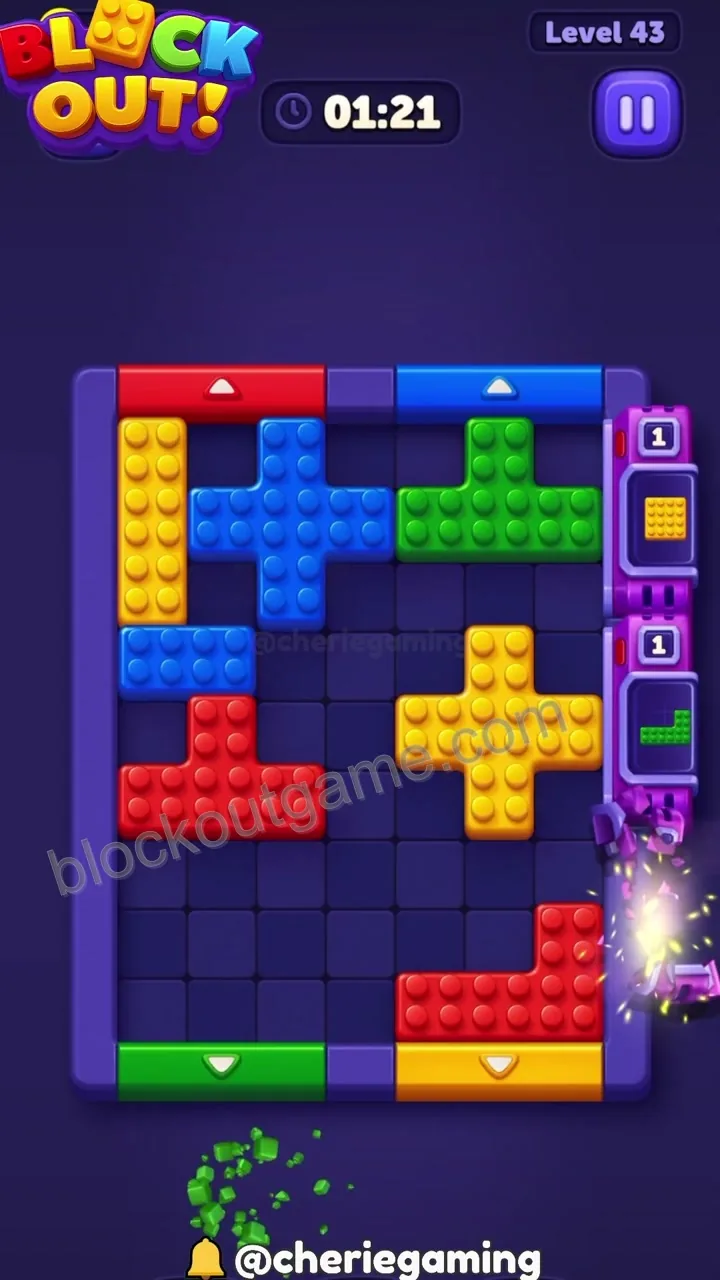 Block Out Level 43 step 4