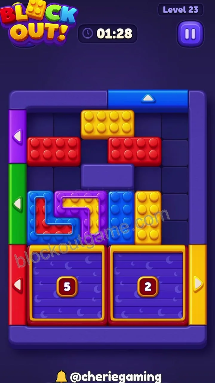 Block Out Level 23 step 5