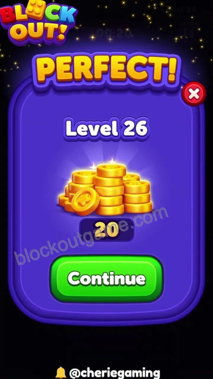 Block Out Level 26 step 6