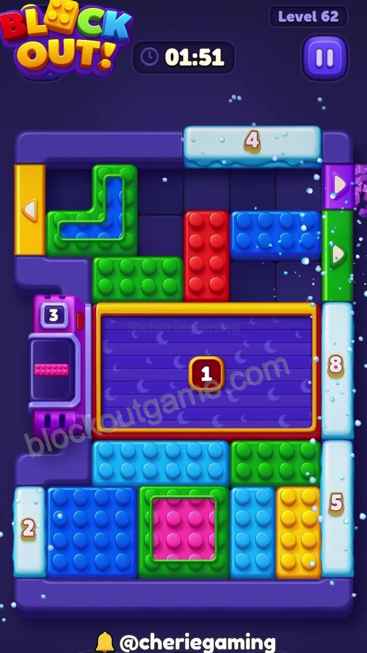 Block Out Level 62 step 3