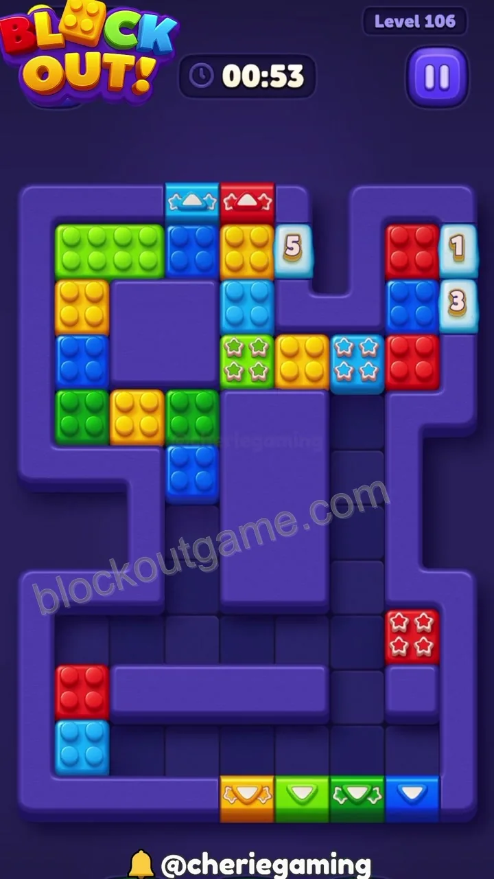 Block Out Level 106 step 6
