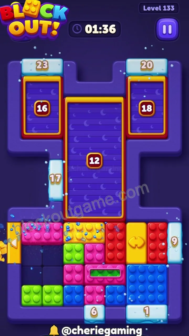Block Out Level 133 step 4