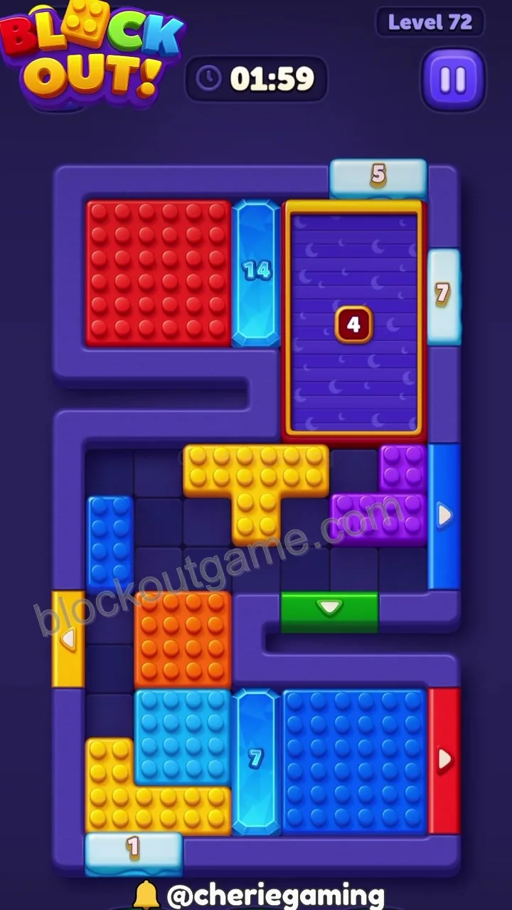 Block Out Level 72 step 4