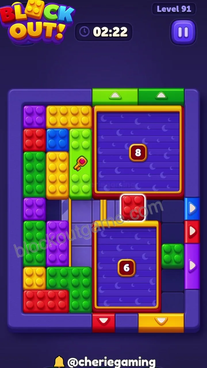 Block Out Level 91 step 3