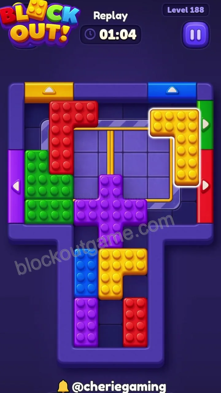 Block Out Level 188 step 7