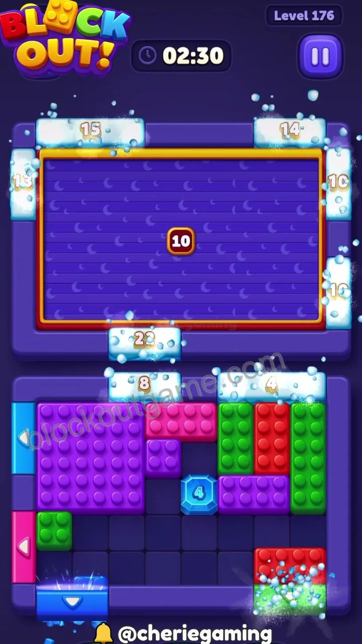Block Out Level 176 step 5