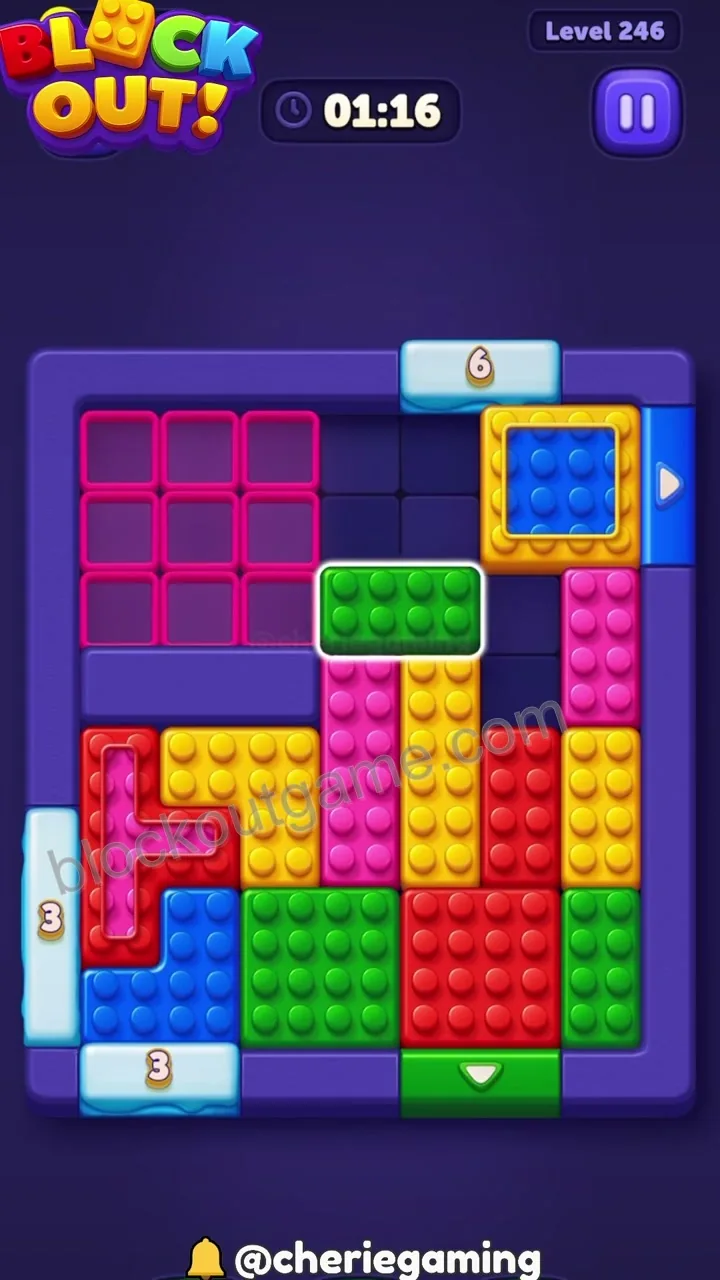 Block Out Level 246 step 5