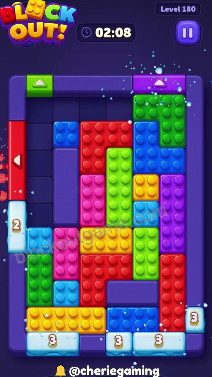 Block Out Level 180 step 4