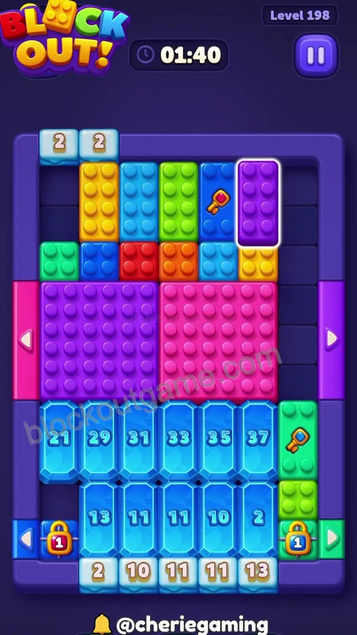 Block Out Level 198 step 3
