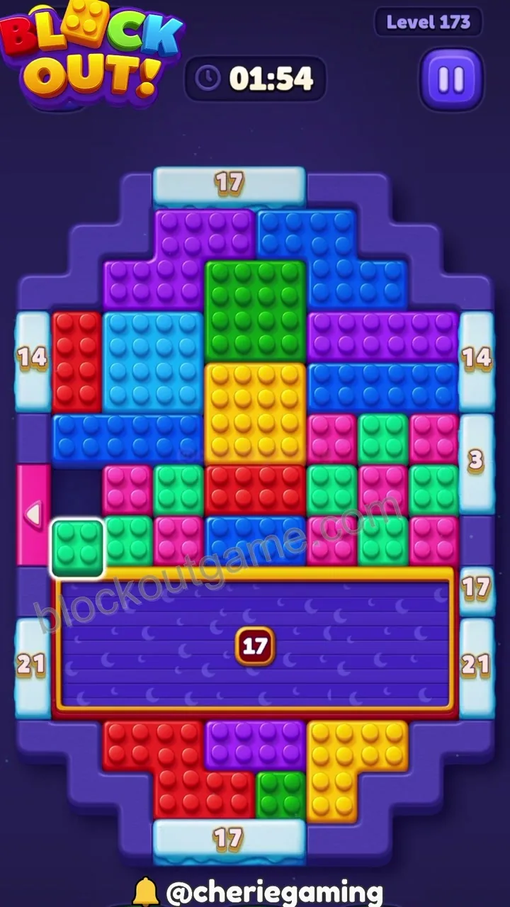 Block Out Level 173 step 2