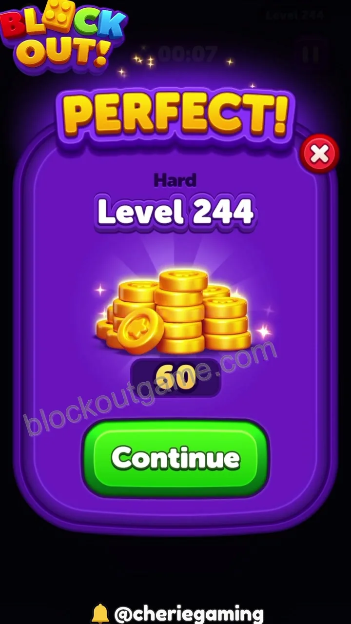 Block Out Level 244 step 7
