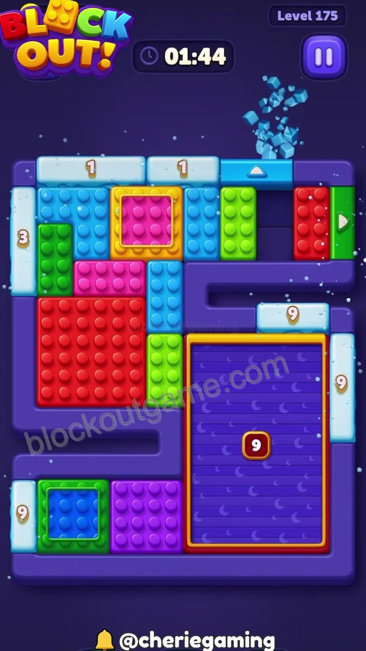 Block Out Level 175 step 2