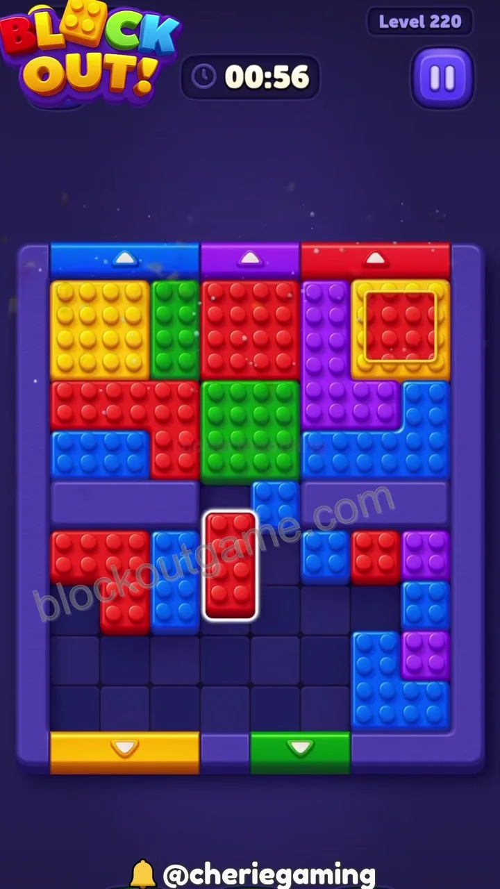 Block Out Level 220 step 5